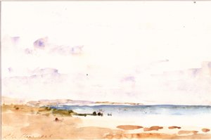 Kustscène door Philip Wilson Steer